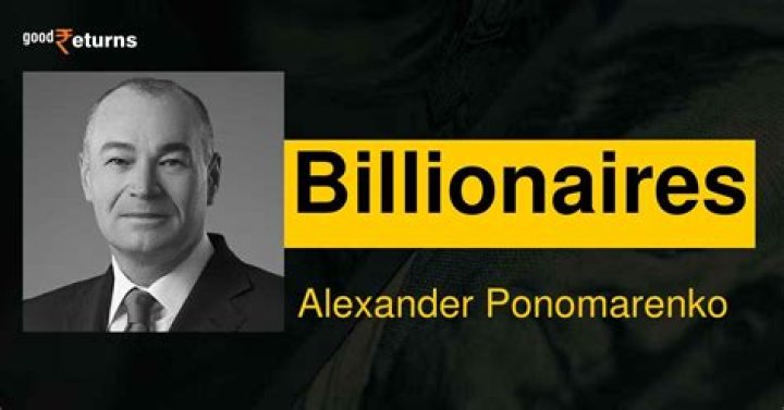 Alexander Ponomarenko Net Worth | Celebrity Net Worth
