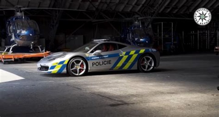 Czech Republic Police Repurpose Seized $150,000 Ferrari 458 As A Patrol Car