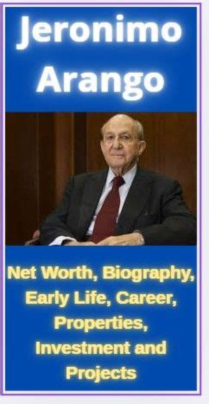 Jeronimo Arango Net Worth | Celebrity Net Worth