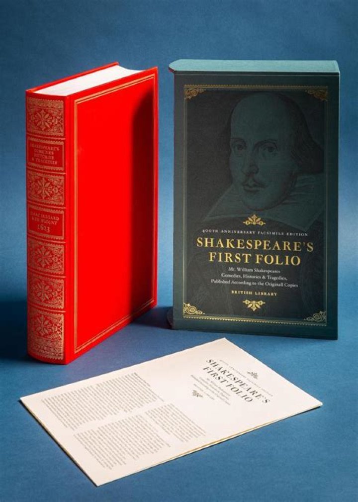 Original Intact Edition Of Shakespeare's "First Folio" Sells For Almost $10M, Becomes The Most Expensive Work Of Literature, Ever