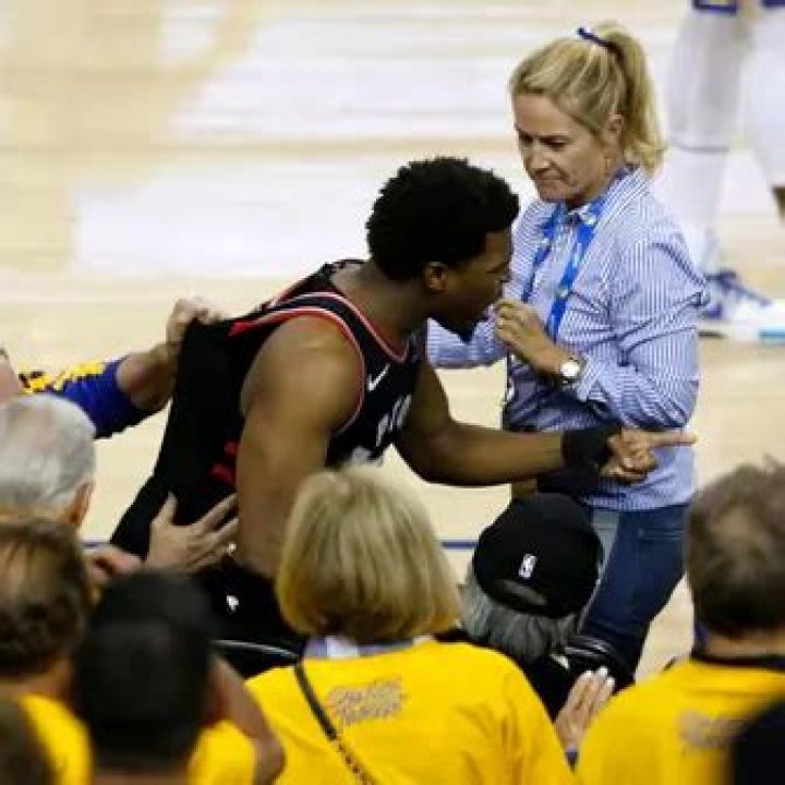 The Warriors Fan That Shoved Kyle Lowry Is A Part Owner Of The Team – And He Just Got A Major Punishment