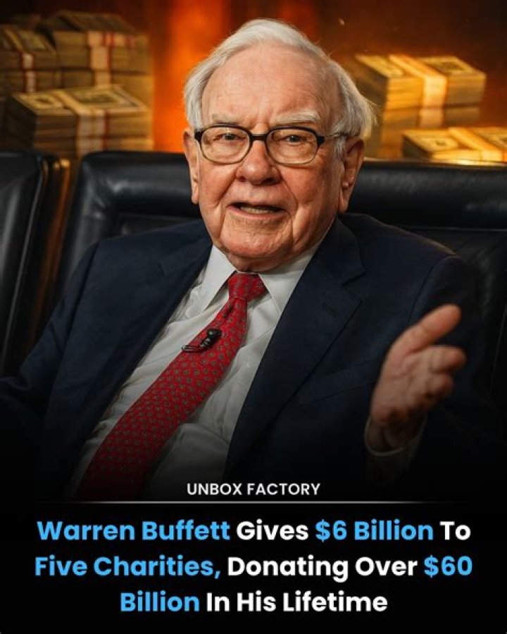 Warren Buffett Just Donated $3 Billion To Charity